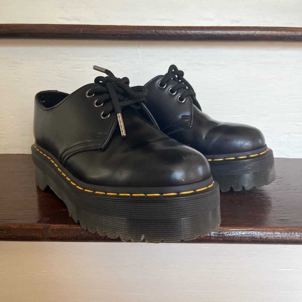 Dr Martins Platform Oxford shoes
